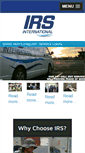 Mobile Screenshot of irs-worldwide.com